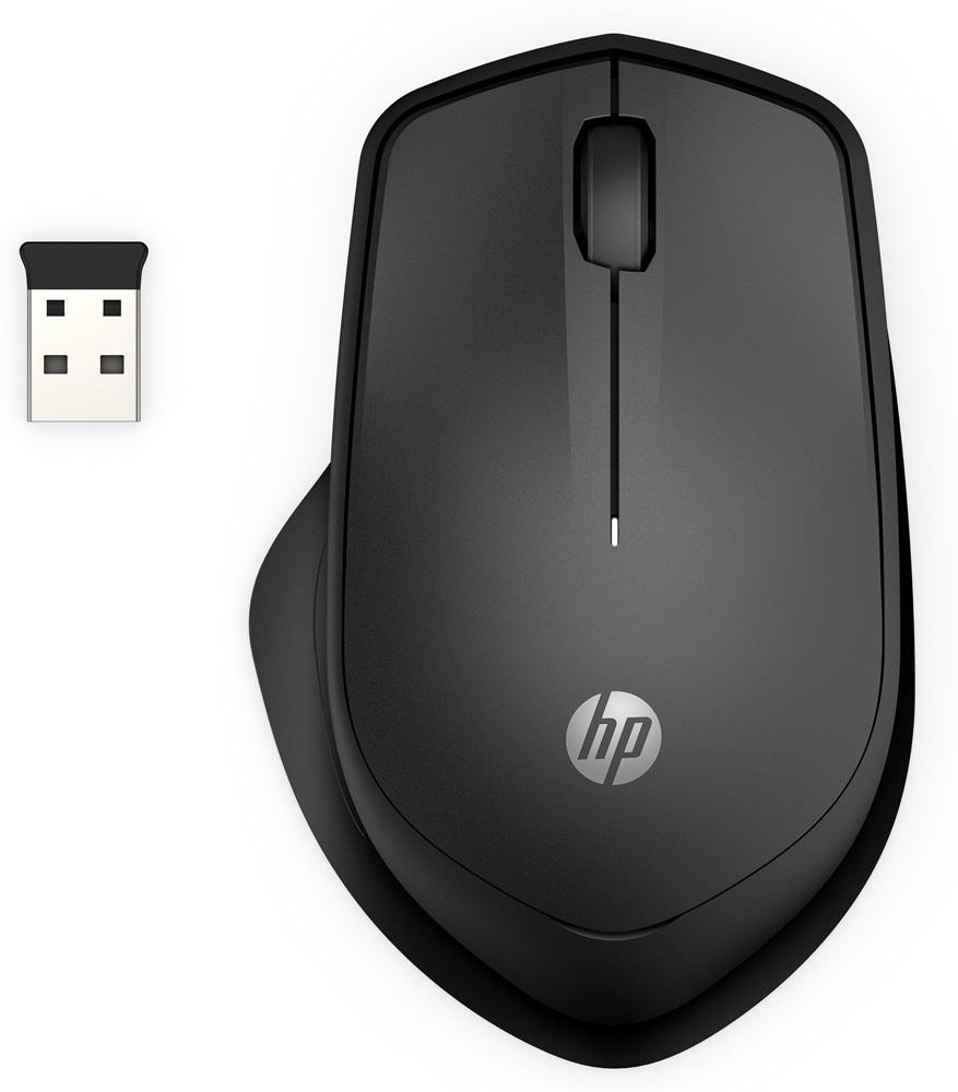 Rato Ótico Wireless 280 Silent (Preto) - HP
