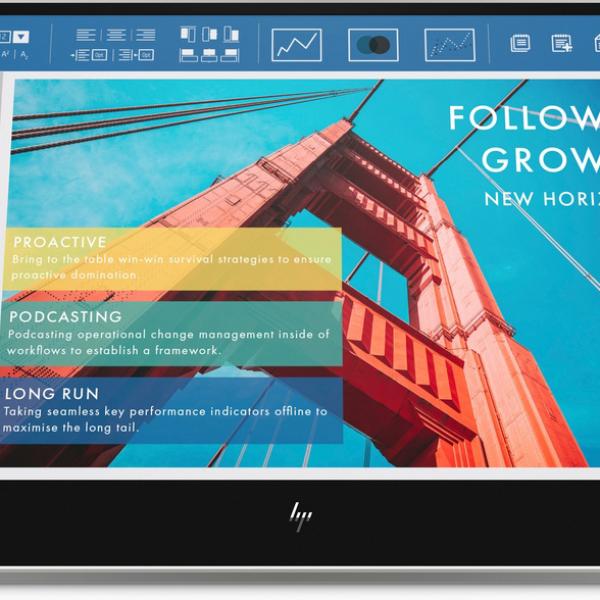 Monitor Portátil 14 E - Series E14 G4 Full HD LED (Branco) - HP