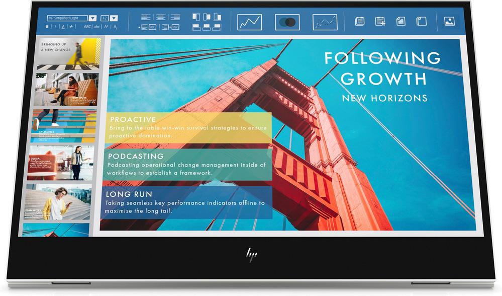 Monitor Portátil 14 E - Series E14 G4 Full HD LED (Branco) - HP