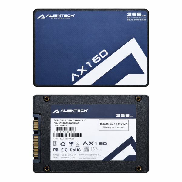 Disco SSD AlienTech AX160 256Gb 2.5" SataIII Bulk