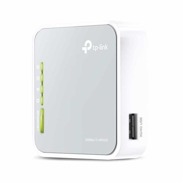 Router Wi - Fi TP - Link TL - MR3020 N 3G/4G Portátil — Recondicionado
