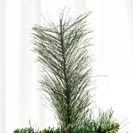 Árvore de Natal Artificial 180 cm Árvore de Natal com 648 Ramos Fácil de Montar e Base Desmontável de Aço Ø70x180 cm Verde