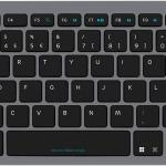 Teclado Slim Multi - Device Bluetooth PT (Preto) - 1LIFE