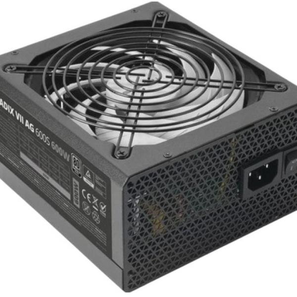 Fonte de Alimentação Radix Vii AG 600W ATX 80 Plus Silver (Preto) - TACENS