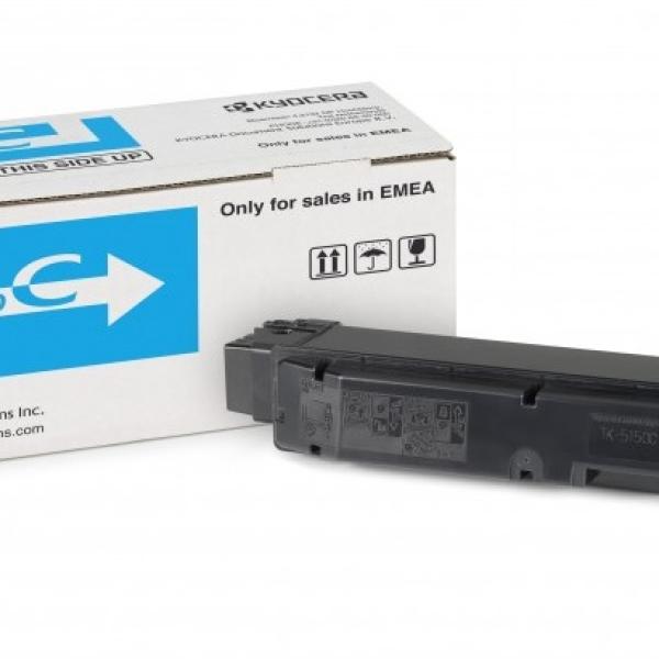 Toner ECOSYS M6035cidn / M6535cidn / P6035cdn Ciano (10000 páginas) - KYOCERA