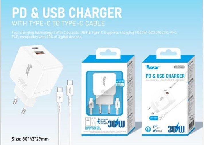 Carregador Rápido PD 30W