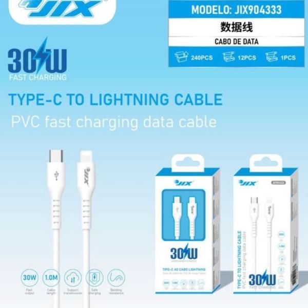 Cabo de Dados Lightning para Type-C (1M) – 30W