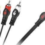 Cabo Jack 3,5mm Macho - 3 RCA Macho (1,5 mts)