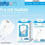 CARREGADOR PD30W + USB