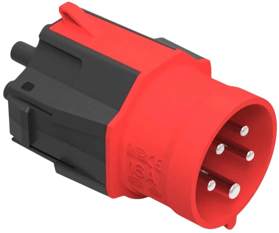 Adaptador de Tomada Inteligente 16A 5 Polos (Vermelho) - NRGKICK