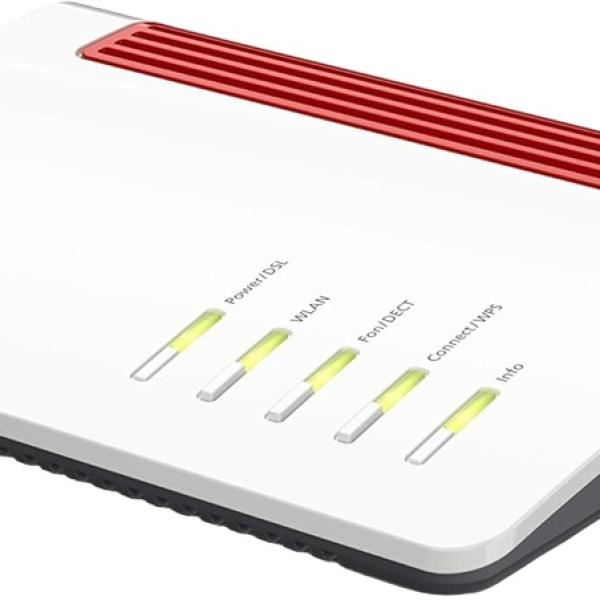 Router Wireless Gigabit Ethernet Dual - band 7530 AX (2,4 GHz / 5 GHz) - AVM