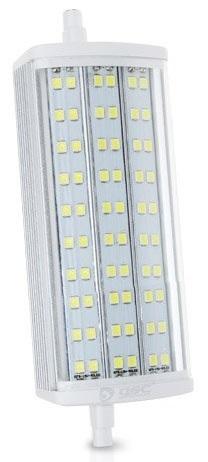 Lampada LED SMD R7s 118mm 220V 9W 6000K 120º 800Lm - GSC