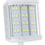 Lampada LED SMD R7s 78mm 220V 4W 6000K 120º 360Lm - GSC