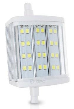 Lampada LED SMD R7s 78mm 220V 4W 6000K 120º 360Lm - GSC