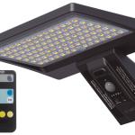Candeeiro Exterior Solar LED 8W 3000~6000K c/ Sensor Movimento + Crepuscular - GSC