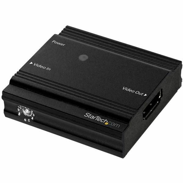Adaptador HDMI Startech HDBOOST4K            Preto