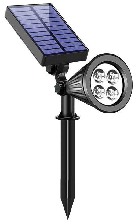 Projetor LED Solar t/ Estaca 3W 4200K 250Lm Alezu (IP67) - GSC