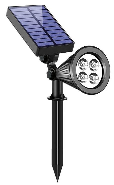 Projetor LED Solar t/ Estaca 3W 6500K 250Lm Alezu (IP67) - GSC