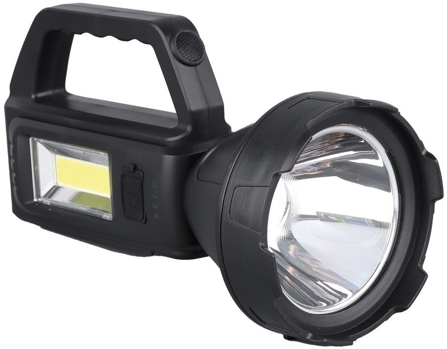 Lanterna LED COB 3W + 3W SMD LED Recarregável 800mAh IP65 c/ PowerBank - GSC