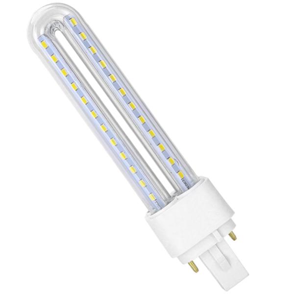 Lâmpada LED PLC G24 2U 220V 15W 3000K 1500Lm