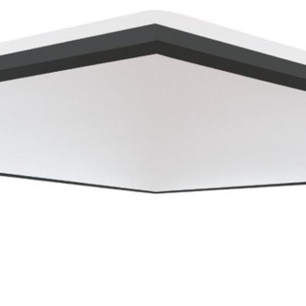 Painel de LED 60x60cm 220VAC 40W 6000K 4650Lm (Aro Preto) - UBARI