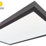 Painel de LED Superficie (90 x 30cm) 36W 4200K 3600Lm (Preto) - GSC