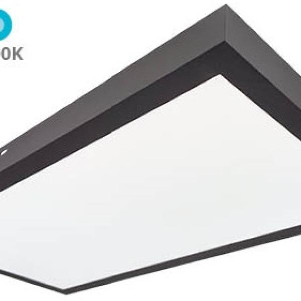 Painel de LED Superficie (90 x 30cm) 36W 6000K 3600Lm (Preto) - GSC