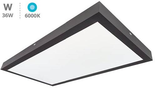 Painel de LED Superficie (90 x 30cm) 36W 6000K 3600Lm (Preto) - GSC