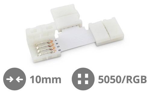 Conector União em Forma de T 10mm (SMD5050/RGB) p/ Fita de LEDs - GSC