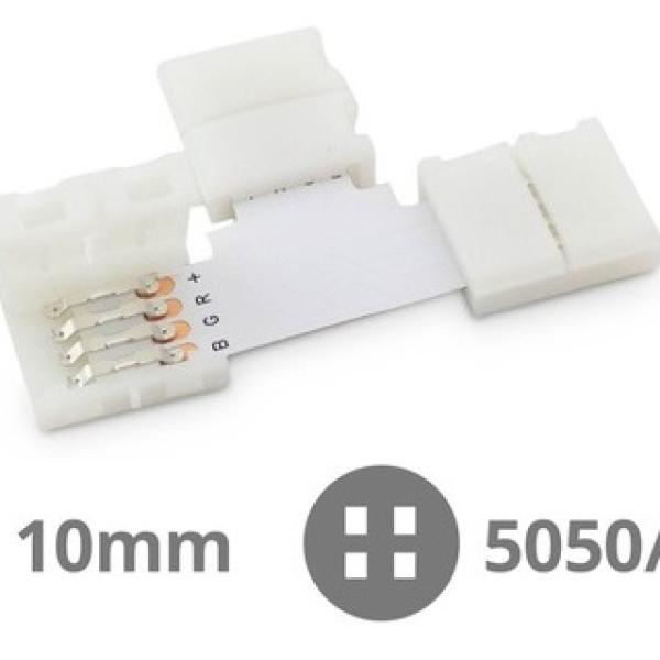 Conector União em Forma de T 10mm (SMD5050/RGB) p/ Fita de LEDs - GSC