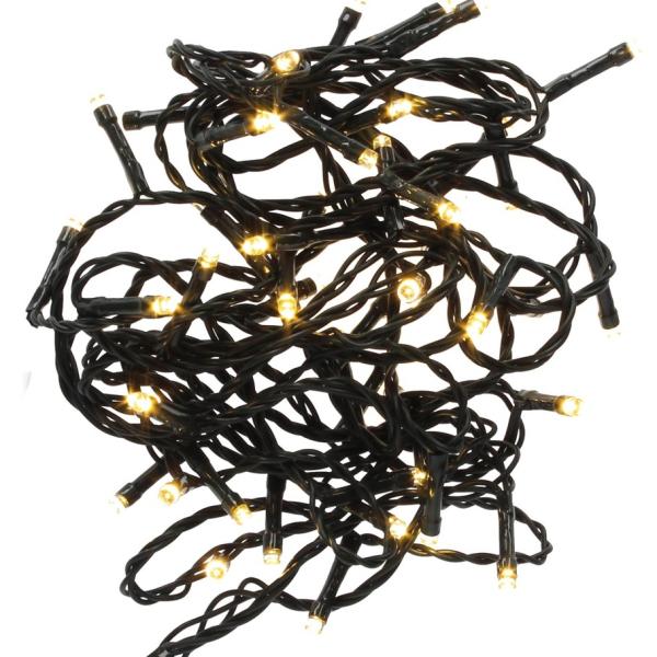 Serie 50 LED´s Branco Quente 3000K Natal 220V c/ Efeitos (5 mts) - GSC