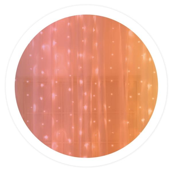 Cortina 200 LEDs Decoração Natal RGB (2 x 2 mts) - GSC