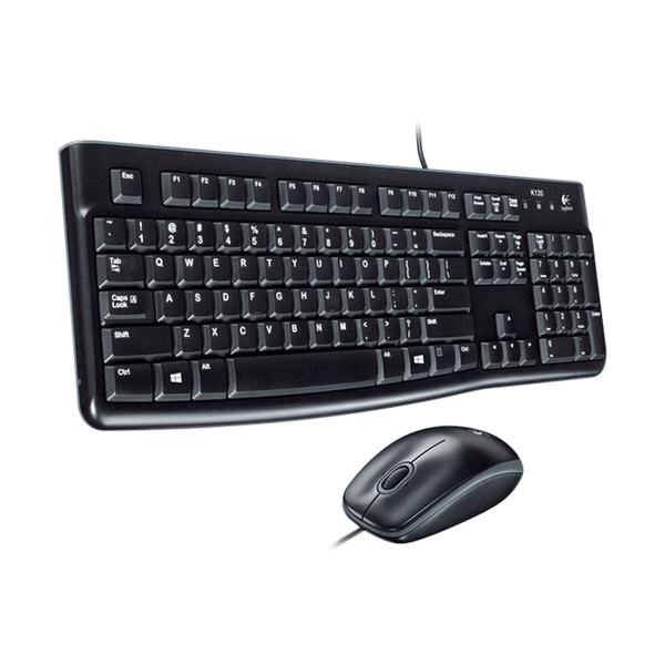 Teclado e Rato Logitech 920-002543 Preto Italiano QWERTY