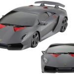 Carro Desportivo Telecomando R/C 1:18 Lamborghini Sesto Elemento (Cinzento)