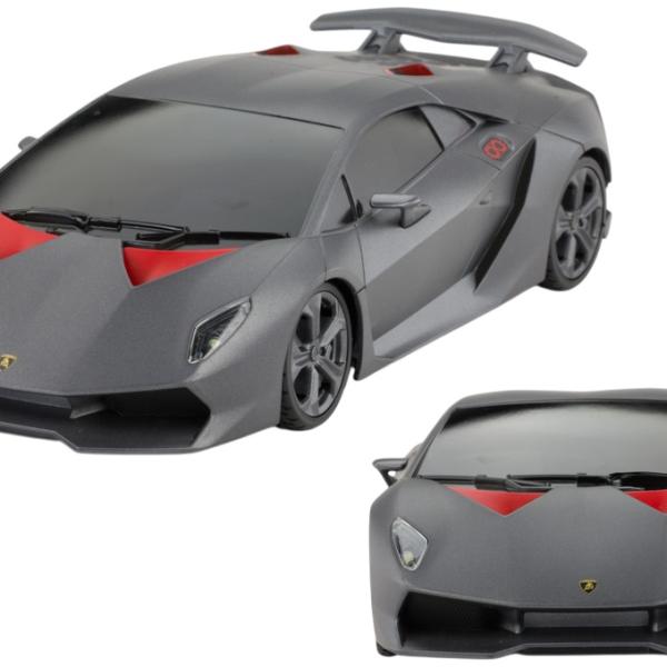 Carro Desportivo Telecomando R/C 1:18 Lamborghini Sesto Elemento (Cinzento)