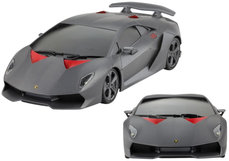 Carro Desportivo Telecomando R/C 1:18 Lamborghini Sesto Elemento (Cinzento)