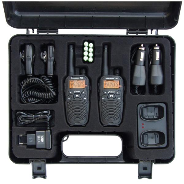 Intercomunicadores Walkie Talkies Freecomm 700 (8 Canais) - STABO