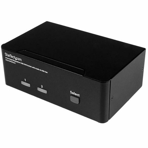 Comutador KVM com 2 Portas Startech SV231DPDDUA2        