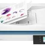Scanner ScanJet Enterprise Flow N6600 fnw1 1200x1200DPI A4 (Branco) - HP