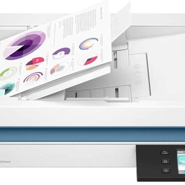 Scanner ScanJet Enterprise Flow N6600 fnw1 1200x1200DPI A4 (Branco) - HP