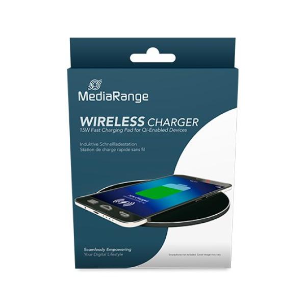 MEDIARANGE 15W WIRELESS CHARGER