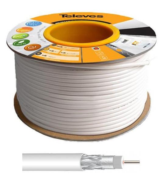 Bobine Cabo Micro Coaxial Cobre Ø5mm (100 mts) - TELEVES 210603