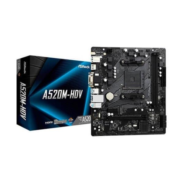 MOTHERBOARD Asrock AM4 A520M-HDV