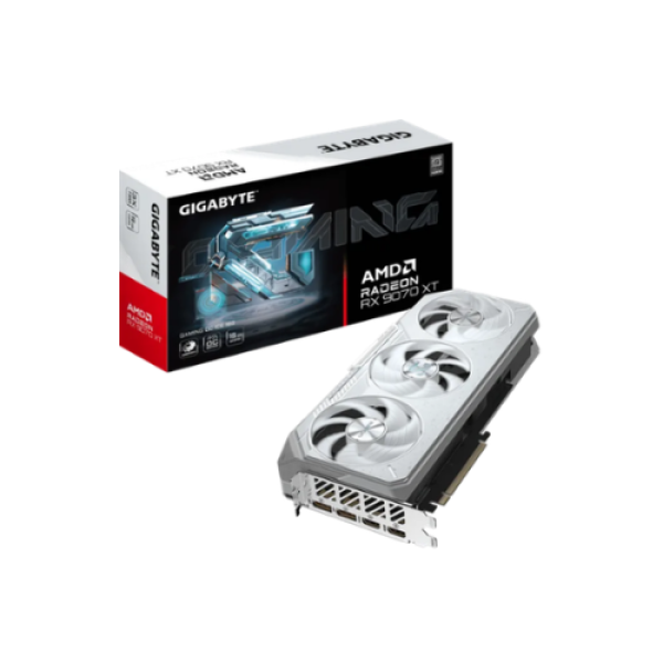 GIGABYTE RX 9070 XT 16GB GAMING OC ICE GRAPHICS CARD