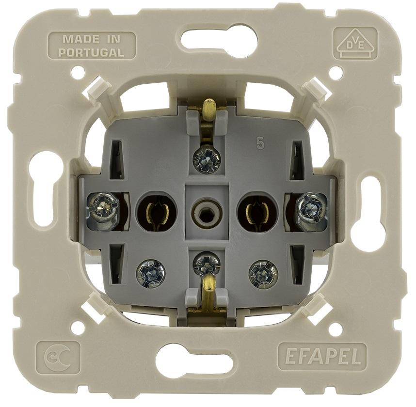 Tomada 2P+T SCHUKO 16A 250V Série ME21 - EFAPEL