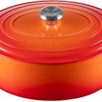 Caçarola Cocotte Oval de Ferro Fundido 31cm 6.3L (Vulcânico) - LE CREUSET