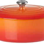 Caçarola Cocotte Signature Oval de Ferro Fundido 7.5L 33cm (Laranja) - LE CREUSET