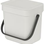 Caixote de Lixo Sort & Go Waste Bin 20L (Cinzento) - BRABANTIA