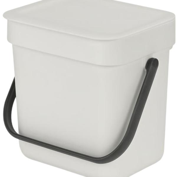 Caixote de Lixo Sort & Go Waste Bin 20L (Cinzento) - BRABANTIA
