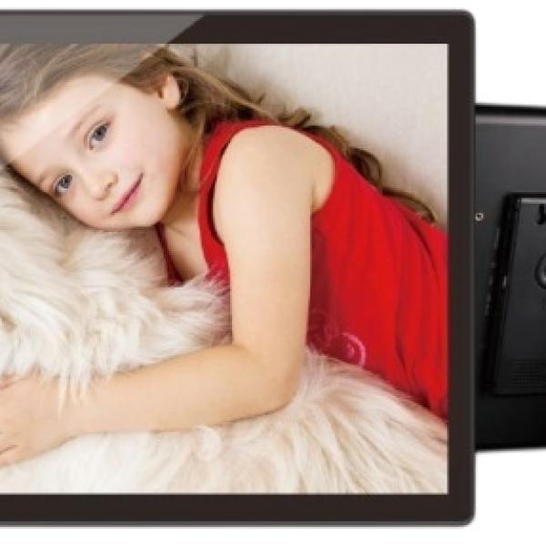 Moldura Digital 10,1 DigiFrame 215 Business Line (Preto) - BRAUN PHOTOTECHNIK